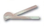 Stainless Steel 6  Goniometer 180 Dg X 5 Dg - GlobalMedicalSpecialists.com