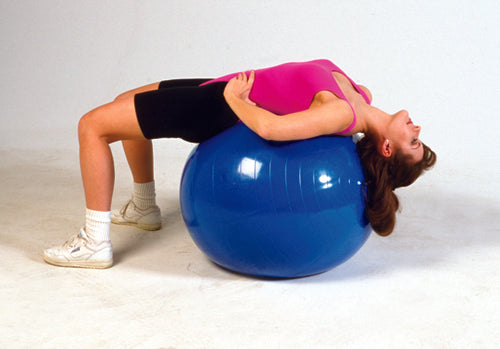 Inflatable PT Ball- 18in 45 Cm- Yellow - GlobalMedicalSpecialists.com