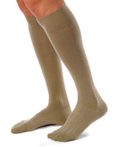 Jobst for Men Casual Medical Legwear 15-20mmHg Medium Khaki - GlobalMedicalSpecialists.com