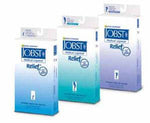 Jobst Relief 15-20 Knee-Hi Black Large C/T - GlobalMedicalSpecialists.com