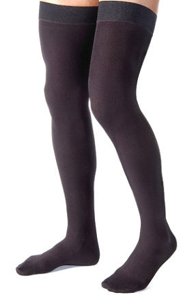 Jobst for Men 20-30 Thigh high Black  Small - GlobalMedicalSpecialists.com