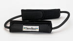 Theraband Prof Resist Tubing Loop w/Padded Cuffs Black - GlobalMedicalSpecialists.com