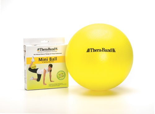 Theraband Mini Ball Yellow 9  Diameter - GlobalMedicalSpecialists.com