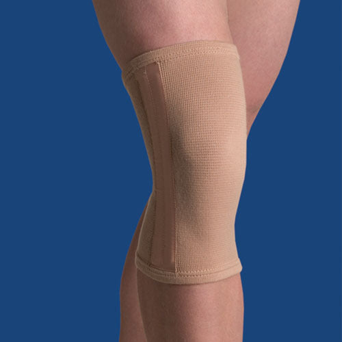 Elastic Knee Stabilizer  Beige Small 12  - 13.5 - GlobalMedicalSpecialists.com