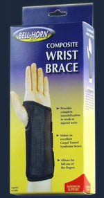 Composite Wrist Brace  Right Large  Wrist Circum: 7 - 8 - GlobalMedicalSpecialists.com