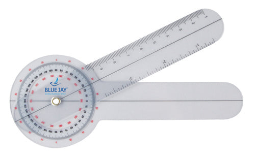 Take A Range Check Plastic 6  Goniometer 360 Deg - GlobalMedicalSpecialists.com