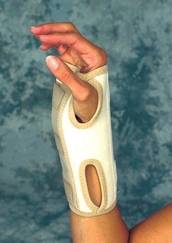 Canvas Wrist Brace X-Large 3-3/4  - 4 3/4  Sportaid - GlobalMedicalSpecialists.com